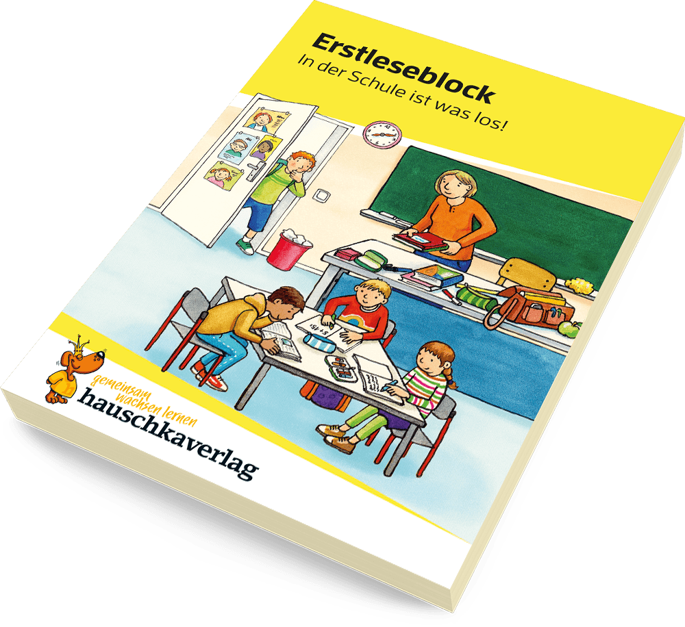 Hauschka-Band-501 Erstlesebklock: In der Schule ist was los!