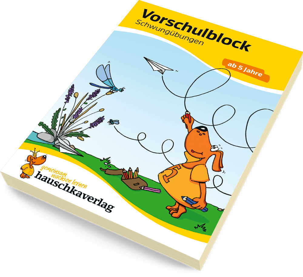 Vorschulblock Schwungübungen