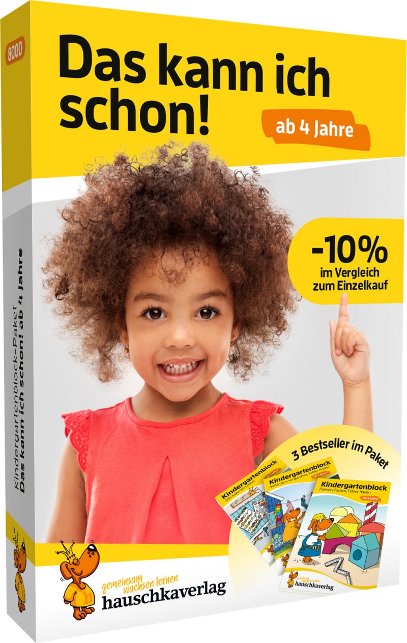 KiGa-2 Kindergartenblock-Paket: Das kann ich schon! ab 4 Jahre